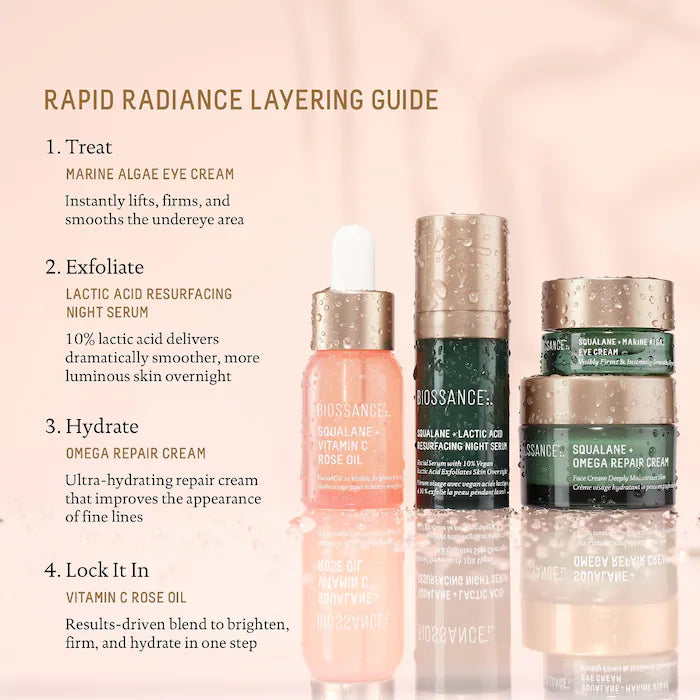Biossance Rapid Radiance Set