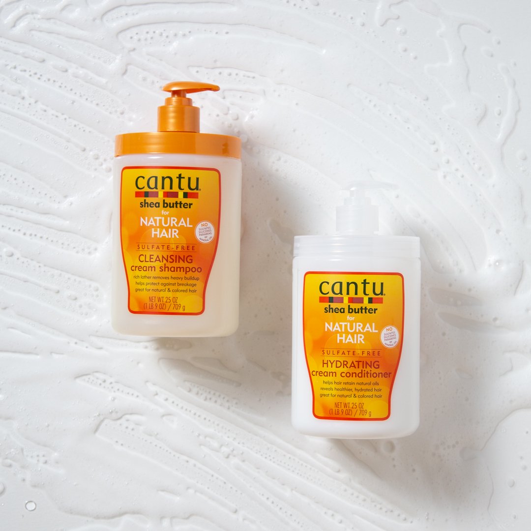 Cantu Shea Butter Sulfate-Free Hydrating Cream Conditioner, 25oz