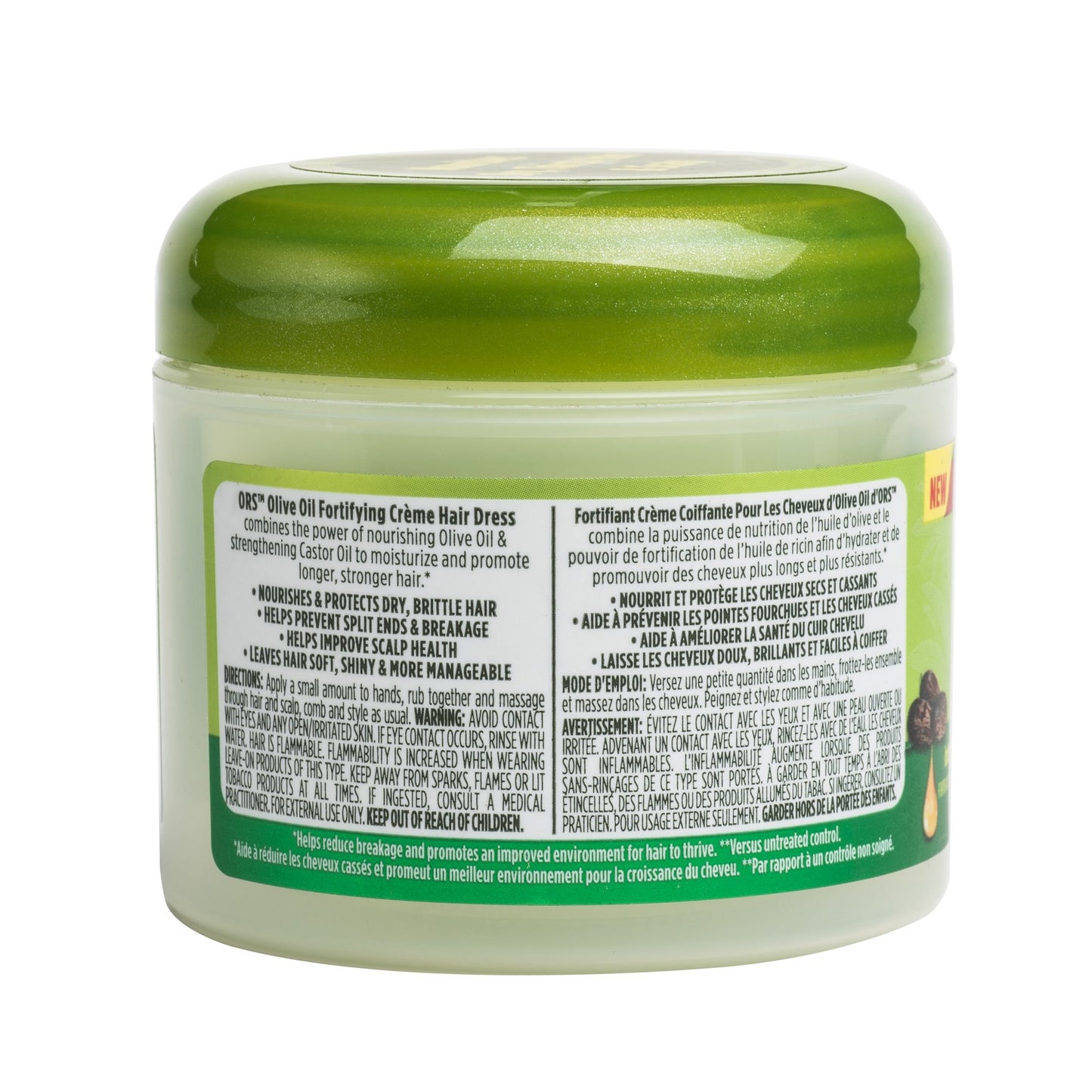 ORS Olive Oil Fortifying Creame Hair Dress 4 Oz