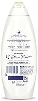 Dove Body Wash for Dry Skin Dryness Relief Effectively Washes Away Bacteria While Nourishing Your Skin 22 oz, 4