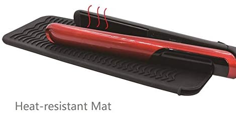 ZAXOP Resistant Silicone Mat Pouch for Flat Iron, Curling Iron,Hot Hair Tools