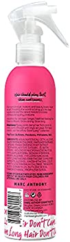 Marc Anthony Grow Long Leave In Conditioner and Hair Treatment Mask Bundle - Biotin & Vitamin E Dorm Room Essentials Hair Care Gift Set for Women - 2 Leave In Conditioner Sprays, 2 Travel Hair Masks