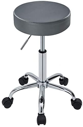 Duhome 410 Height Adjustable Swivel Rolling Chair Massage Medical Clinic Tattoo Spa Salon Stool with Wheels