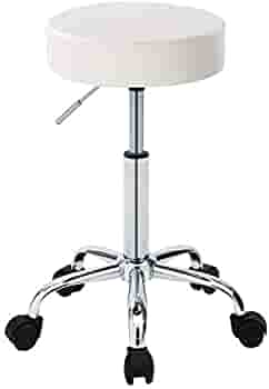 Duhome 410 Height Adjustable Swivel Rolling Chair Massage Medical Clinic Tattoo Spa Salon Stool with Wheels