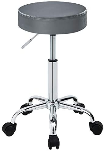 Duhome 410 Height Adjustable Swivel Rolling Chair Massage Medical Clinic Tattoo Spa Salon Stool with Wheels