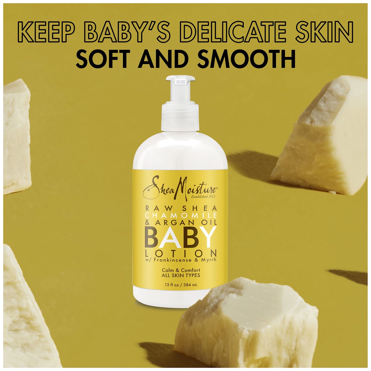 Shea Moisture Raw Shea, Chamomile & Argan Oil Baby Lotion