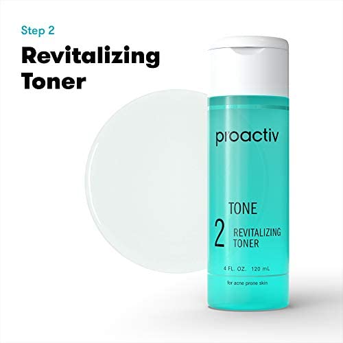 Proactiv 3 Step Acne Treatment - Benzoyl Peroxide Face Wash, Repairing Acne Spot Treatment for Face And Body, Exfoliating Toner - 30-90 Day Complete Acne Skin Care Kit