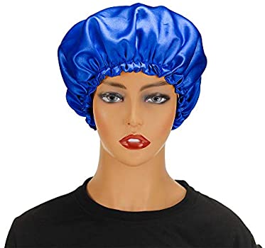 Wig Bonnet Edge Scarf Set, Stain Edge Laying Scarf for Lace Frontal Wigs, Double-Layered Satin Sleep Bonnet for Kids and Adults (Various 1pcs Bonnet+ 1pcs Frontal Wraps)