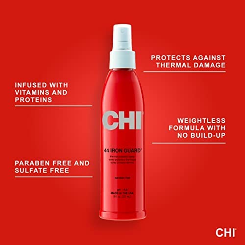 CHI 44 Iron Guard Thermal Protection Spray, Clear, 2 Fl Oz