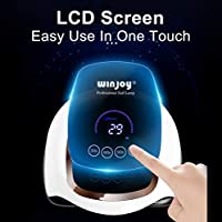 UV LED Nail Lamp/Dryer for Gel Polish with 4 Timer Settings, Auto Sensor and LCD Touch Screen, Gel Polish Light Curing Lamp