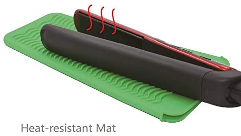 ZAXOP Resistant Silicone Mat Pouch for Flat Iron, Curling Iron,Hot Hair Tools