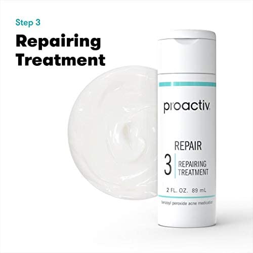 Proactiv 3 Step Acne Treatment - Benzoyl Peroxide Face Wash, Repairing Acne Spot Treatment for Face And Body, Exfoliating Toner - 30-90 Day Complete Acne Skin Care Kit