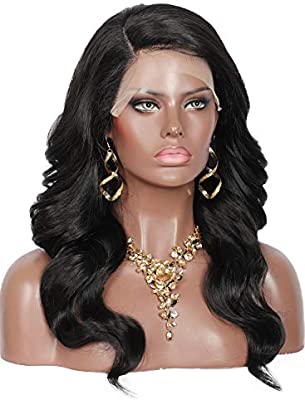 Kalyss 21" Swiss Lace Front Wigs with Baby Hair for Women Side Parted Long Curly Wavy Heat Resistant Japan-made Synthetic 5” Deep Lace Part Ombre Burgundy Red Wigs