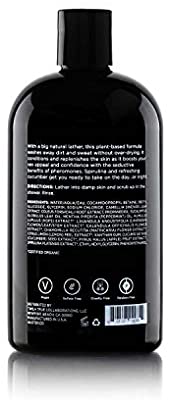 Alister For Men Body Wash Cleanser + Moisturizing Pheroboost Infused with Eucalyptus, Lavender + Mint - Vegan, Sulfate-Free, Cruelty-Free, Paraben-Free - 16 oz