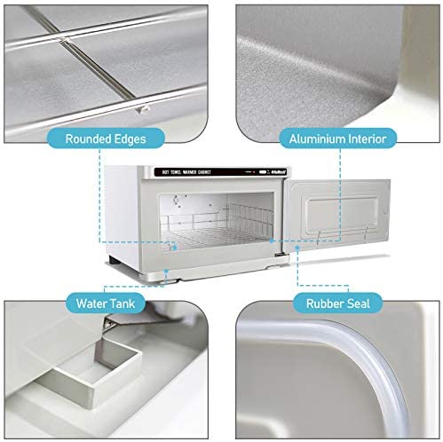 RoMech Hot Towel Warmer Cabinet, Professional Towel Heater for Spa Massage Salon Home (4 Gallon Capacity)