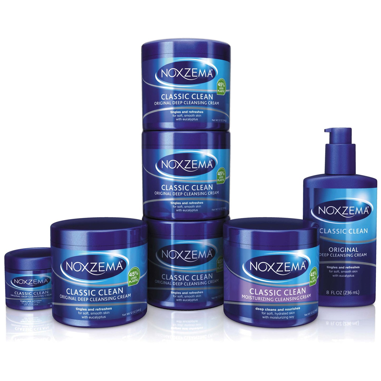 Noxzema Facial Cleanser Moisturizing Cleansing, 12 oz