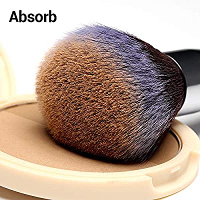 LUXAZA 15PCS Professional Makeup Brush Set, Sparkling Crystal Style Makeup Brushes Premium Synthetic Include Foundation, Eyeshadow,Contour Makeup Brushes for Women & Girls