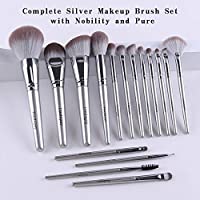 Daubigny Makeup Brush Set, Premium Synthetic Kabuki Foundation Face Powder Blush Eyeshadow Brushes Makeup Brush Kit