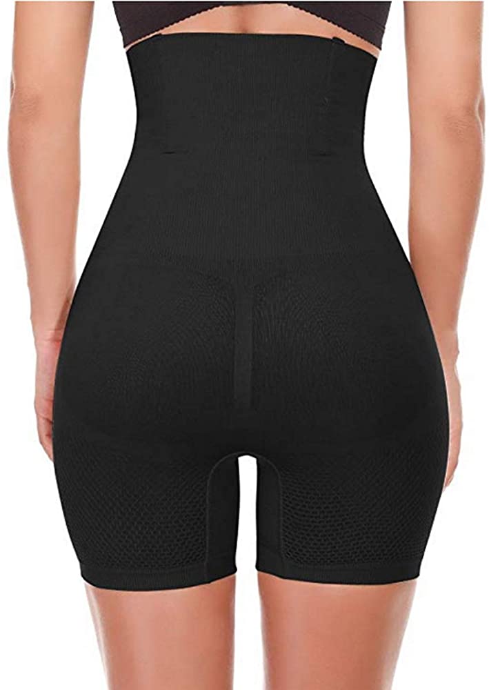 Womens Shapewear Tummy Control Seamless Hi-Waist Butt Lifter Power Shorts