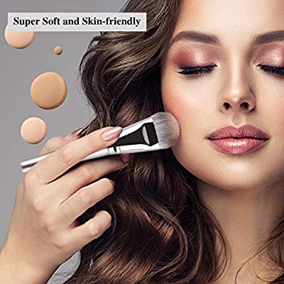 Daubigny Makeup Brush Set, Premium Synthetic Kabuki Foundation Face Powder Blush Eyeshadow Brushes Makeup Brush Kit