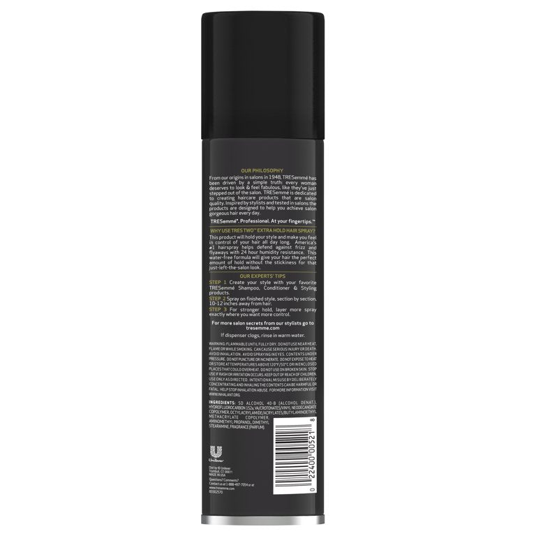 TRESemmé TRESemmé Hair Spray Extra Hold Anti-Frizz Hairspray With All-Day Humidity Resistance 11 oz, 2 Count