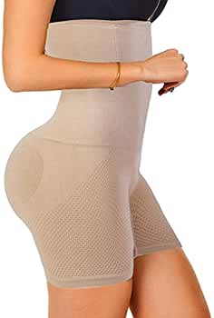 Womens Shapewear Tummy Control Seamless Hi-Waist Butt Lifter Power Shorts
