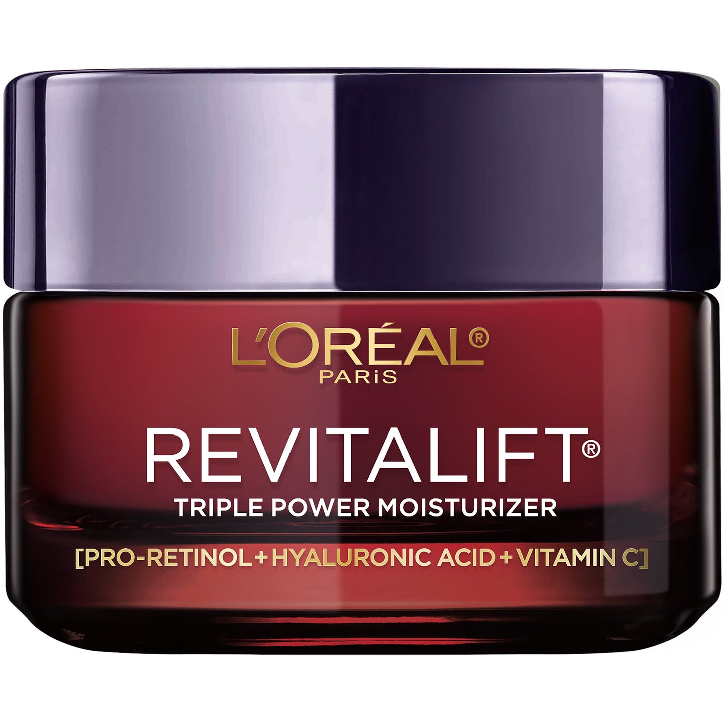 L'Oreal Paris Triple Power Anti-Aging Face Moisturizer, Revitalift, 1.7 oz.