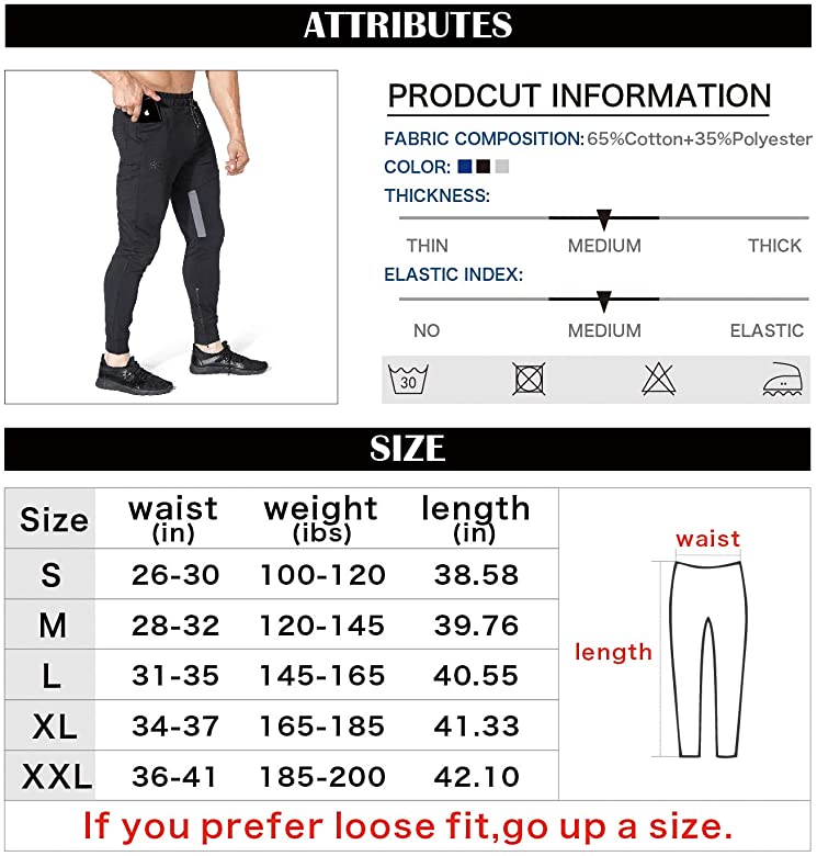 Mens Thigh Mesh Gym Jogger Pants, Men's Casual Slim Fit Workout Bodybuilding Sweatpants with Zipper Pocket