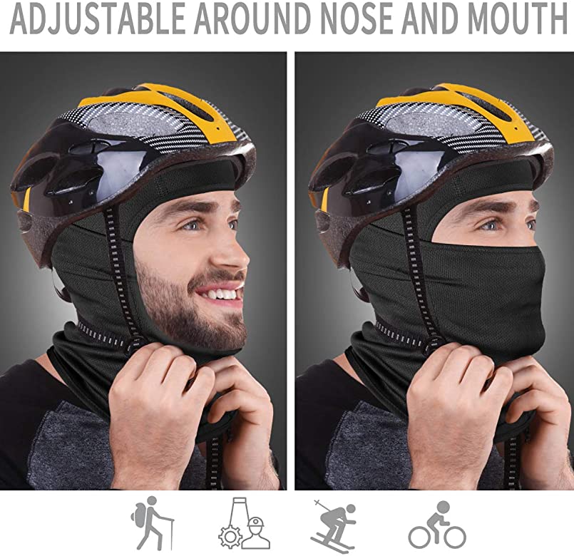 Achiou Ski Mask for Men Women, Balaclava Face Mask, Shiesty Mask UV Protector Lightweight