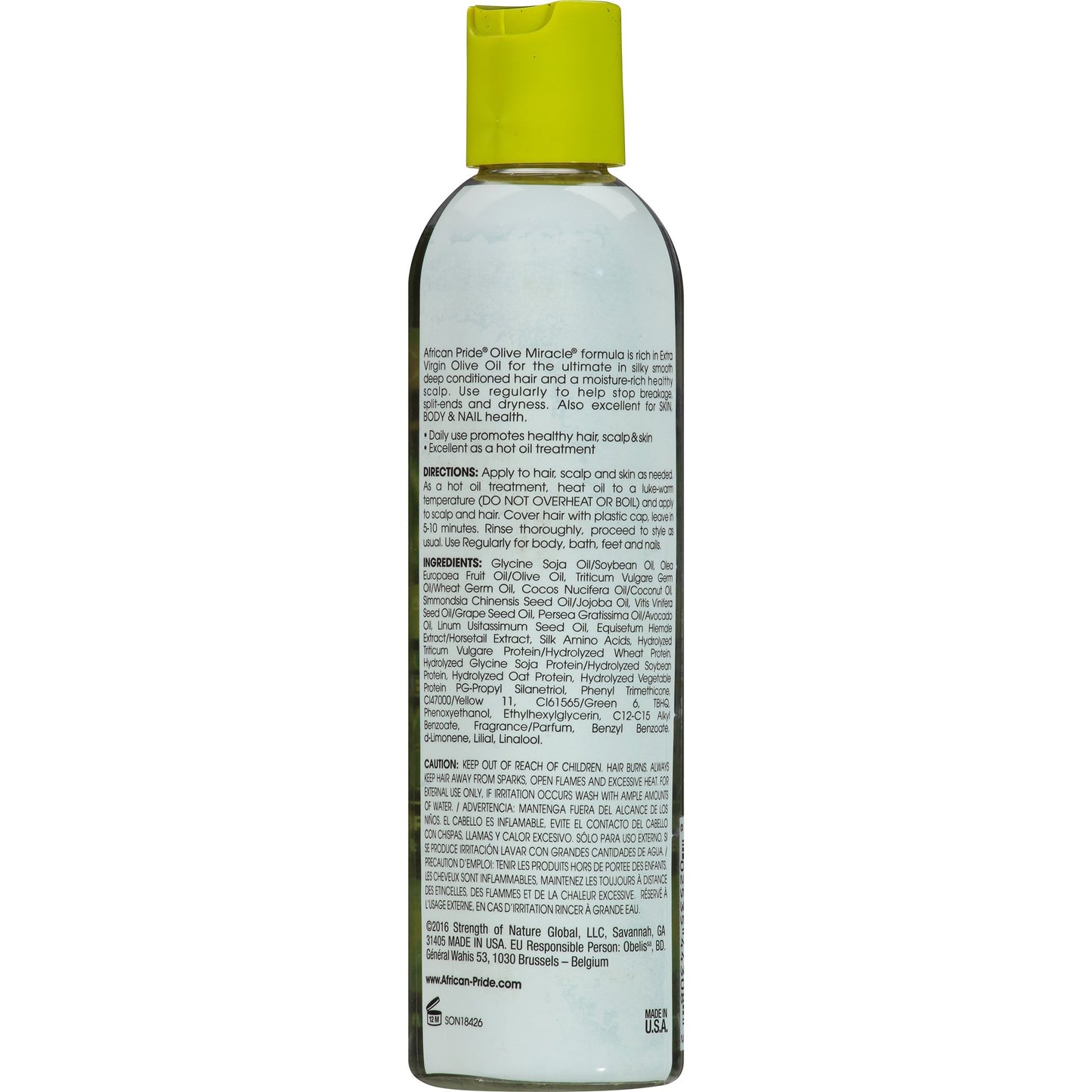 African Pride Hair Growth Oil, 8 oz