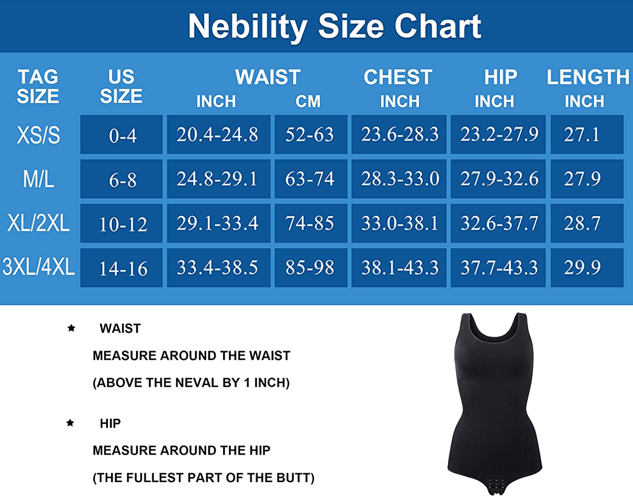 Women Waist Trainer Bodysuit Slim Full Body Shapewear Seamless Round Neck Jumpsuits Tummy Control Tops
