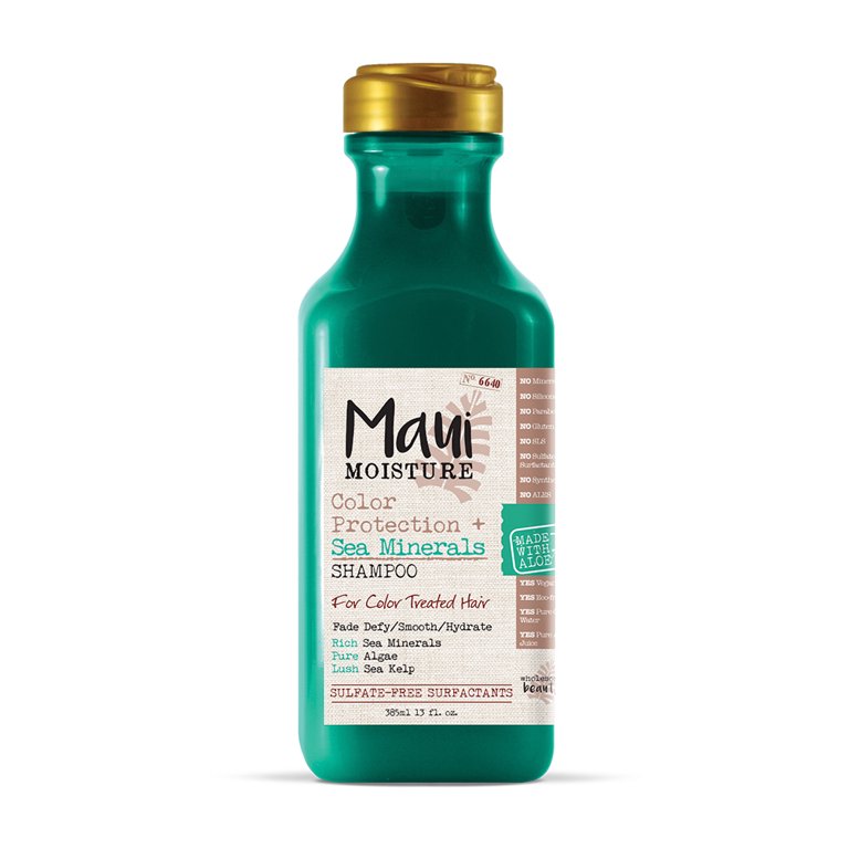 Maui Moisture Maui Moisture Color Protection + Sea Minerals Shampoo, 13 FL OZ