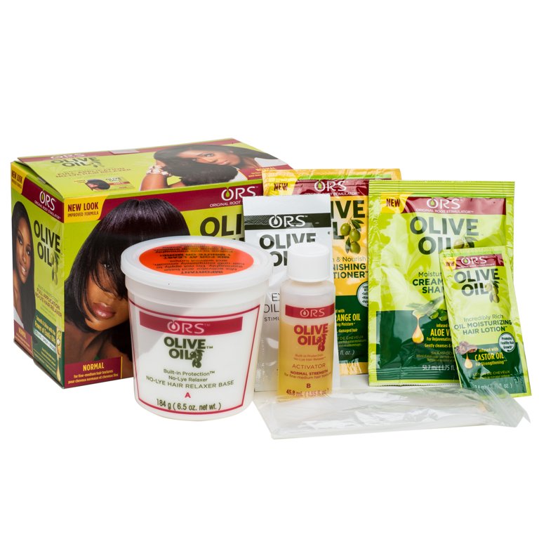 ORS ORS Olive Oil Built-In Protection No-Lye Hair Relaxer Normal, 1.0 Count
