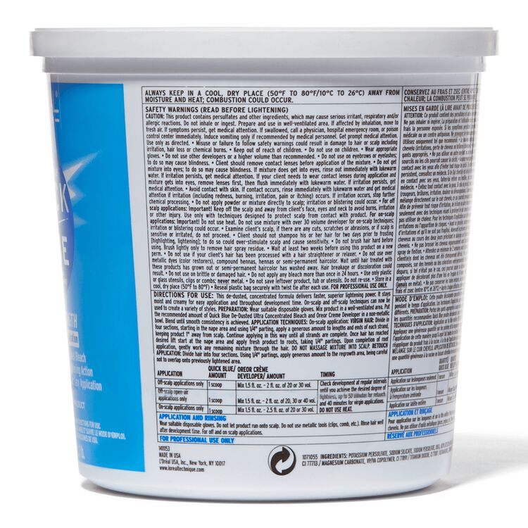 Quick Blue High Performance Powder Lightener