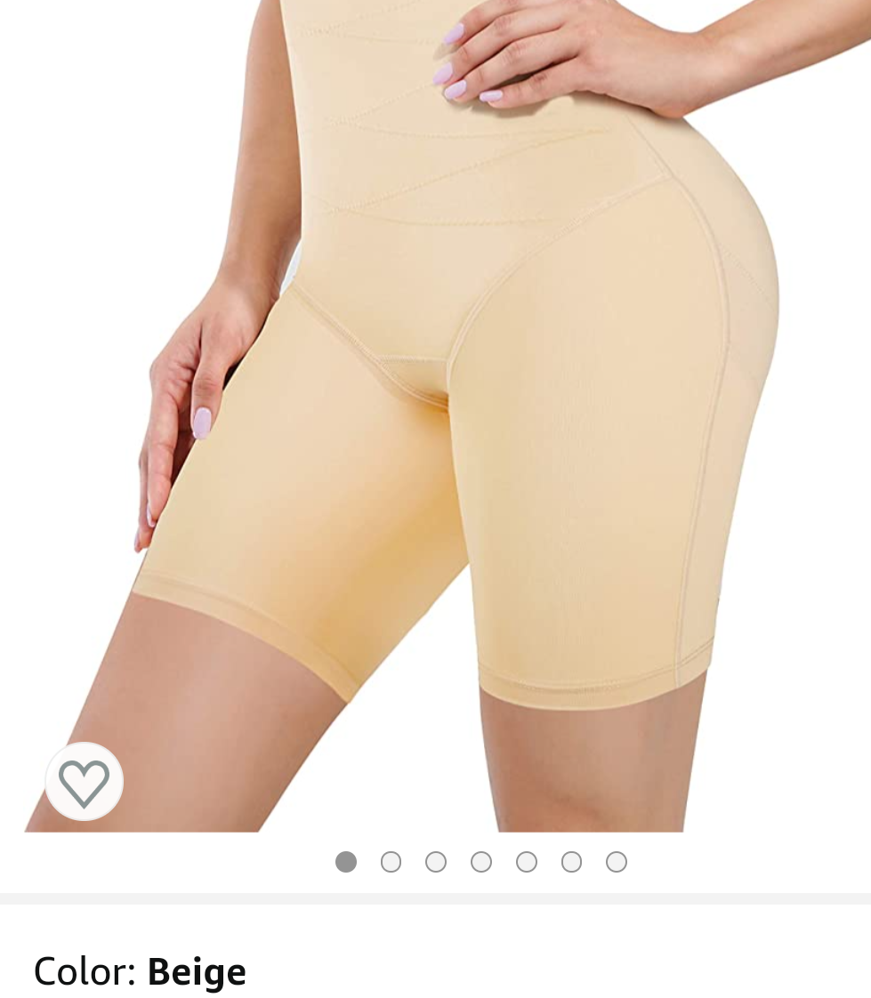 Nebility Waist Trainer for Women Butt Lifter Shapewear High Waist Body Shaper Shorts Thigh Slimmer Tummy Control Panty