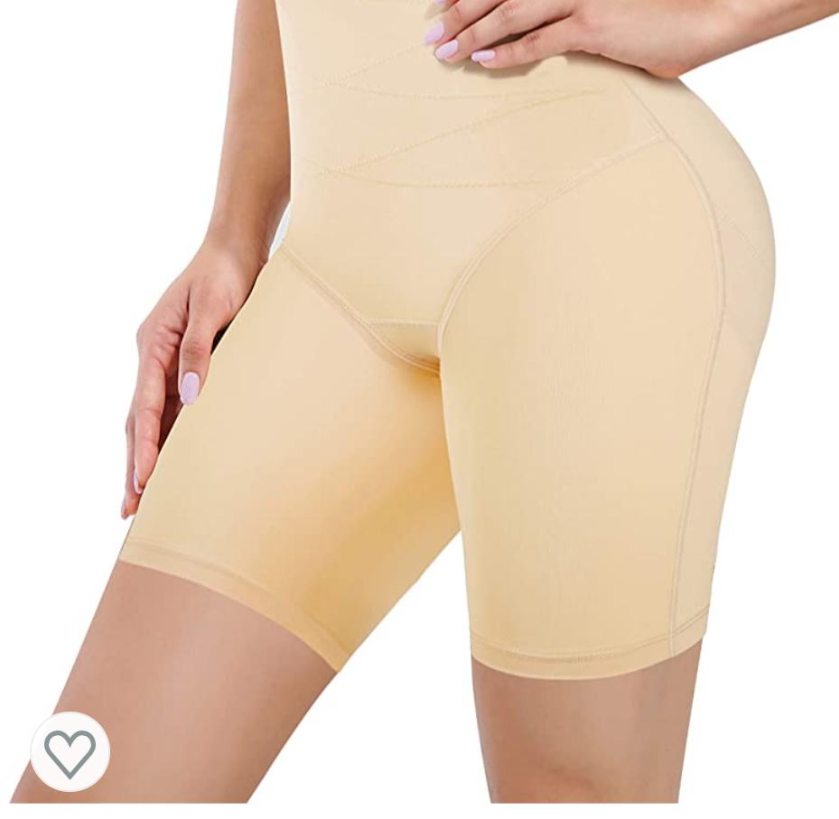 Nebility Waist Trainer for Women Butt Lifter Shapewear High Waist Body Shaper Shorts Thigh Slimmer Tummy Control Panty