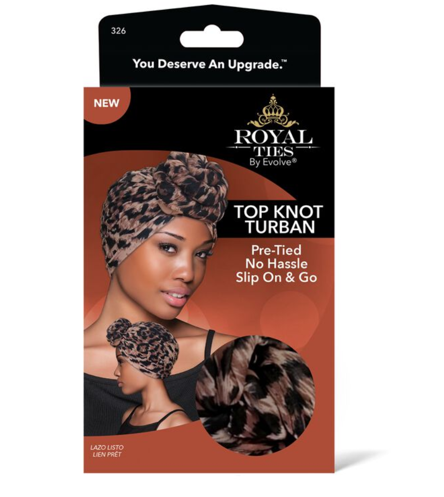 Top Knot Turban