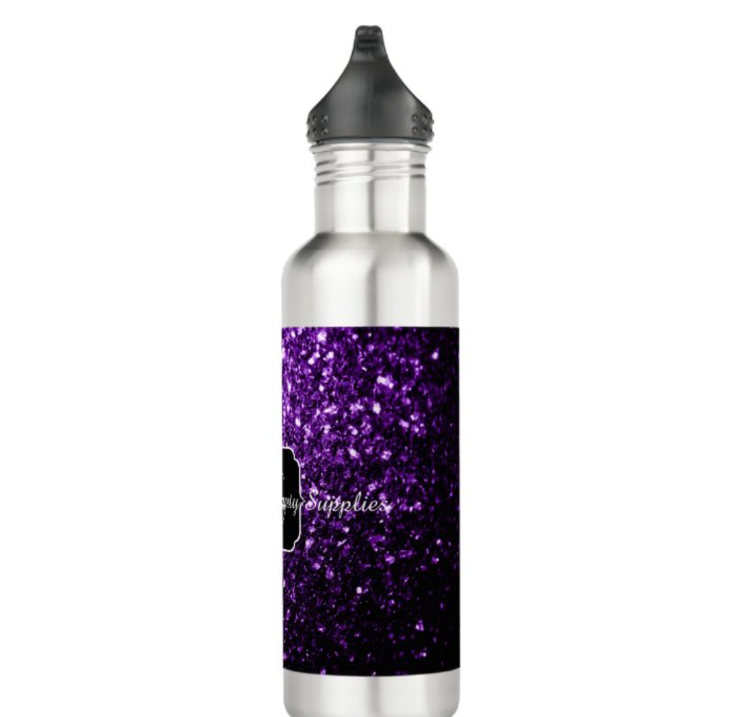 G.B.S. Signature Logo Stainless Steel Water Bottle