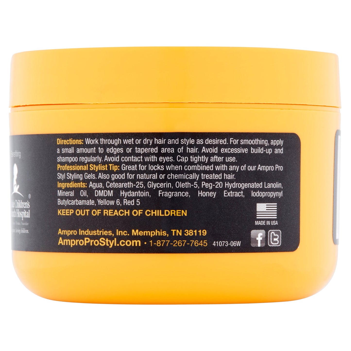 Ampro Pro Styl Shine 'N Jam Conditioning Gel, 8 oz