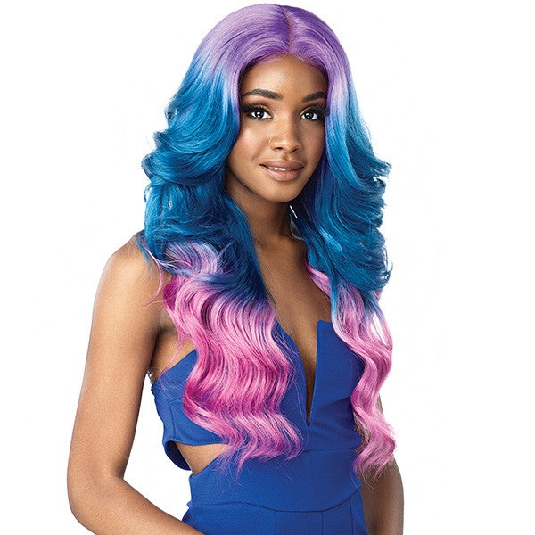 SENSATIONNEL EMPRESS SHEAR MUSE SYNTHETIC LACE FRONT WIG CHANA