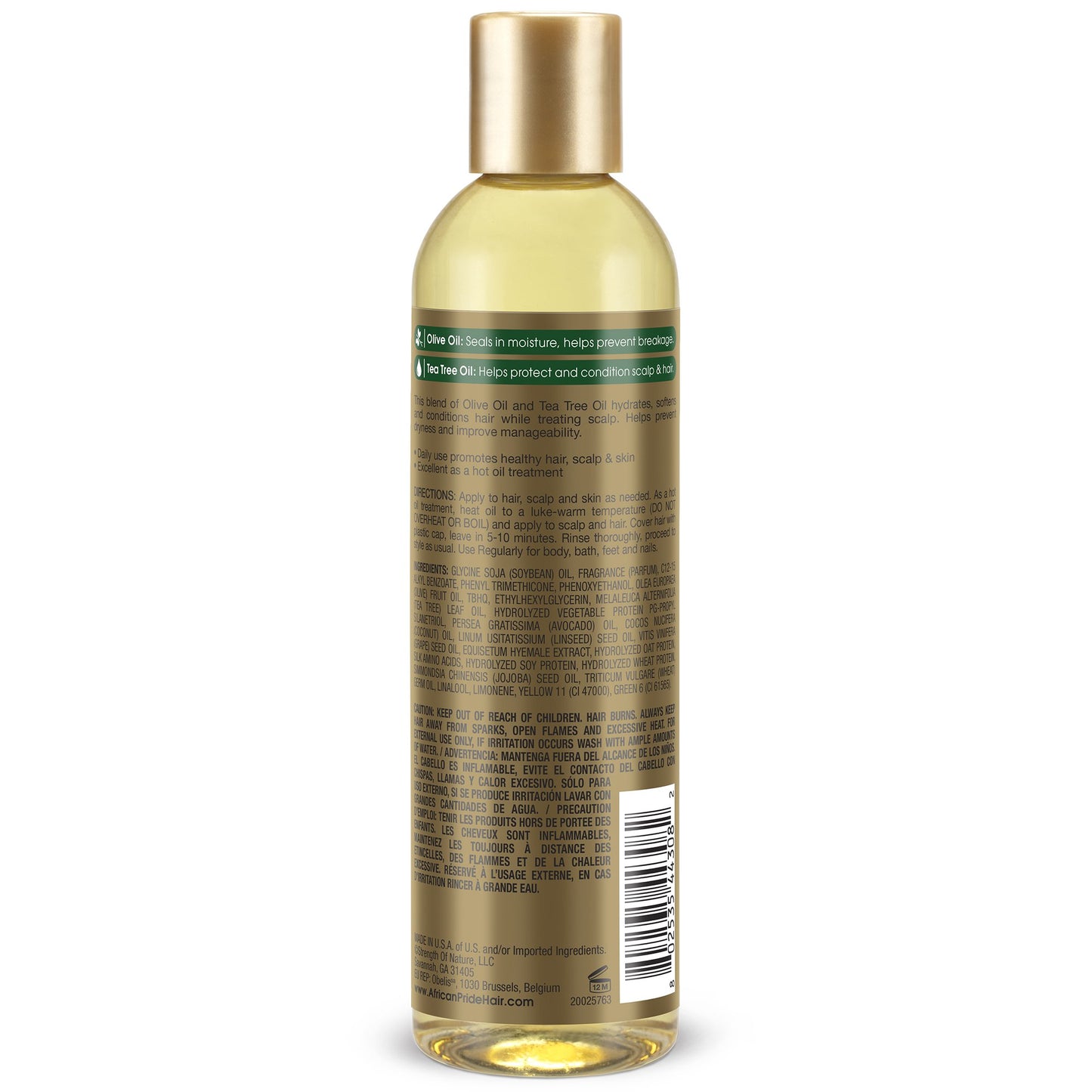 African Pride Hair Growth Oil, 8 oz