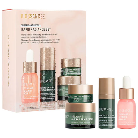 Biossance Rapid Radiance Set