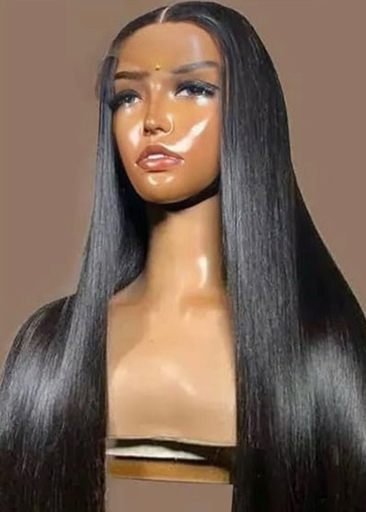 13x6 Lace Front Wigs Human Hair Pre Plucked 200 Density Straight Glueless Wig HD Transparent Human Hair Lace Front Wigs with Baby Hair Lace Front Wigs for Women