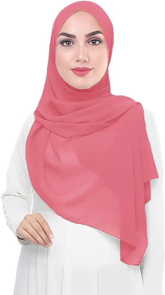 Chiffon Hijab Head Scarf Shawl Wrap