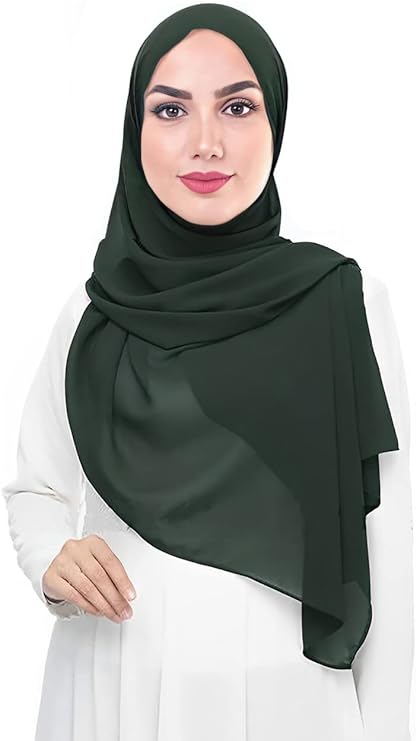 Chiffon Hijab Head Scarf Shawl Wrap