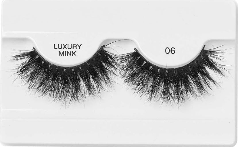 i-ENVY Luxury Mink collection 100% Real Mink (1 PACK, 6i-ENVY False Lashes Luxury Mink Collection Eyelashes 100% Real Mink Glamorous Eye Look Lashes Maximum Fluffiness 3D Multi-Curl Angle