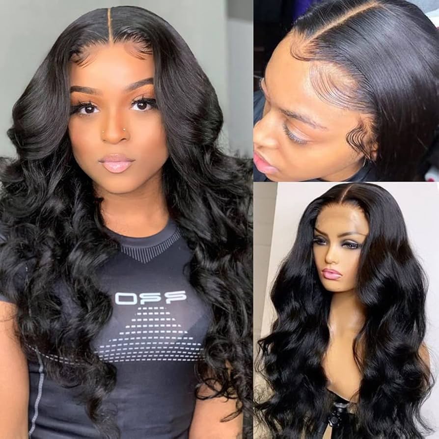 613 Lace Front Wig Human Hair 22-33 Inch Glueless Wigs Human Hair Pre Plucked 200 Density Body Wave Lace Front Wigs Human Hair 13x6 HD Lace Frontal
