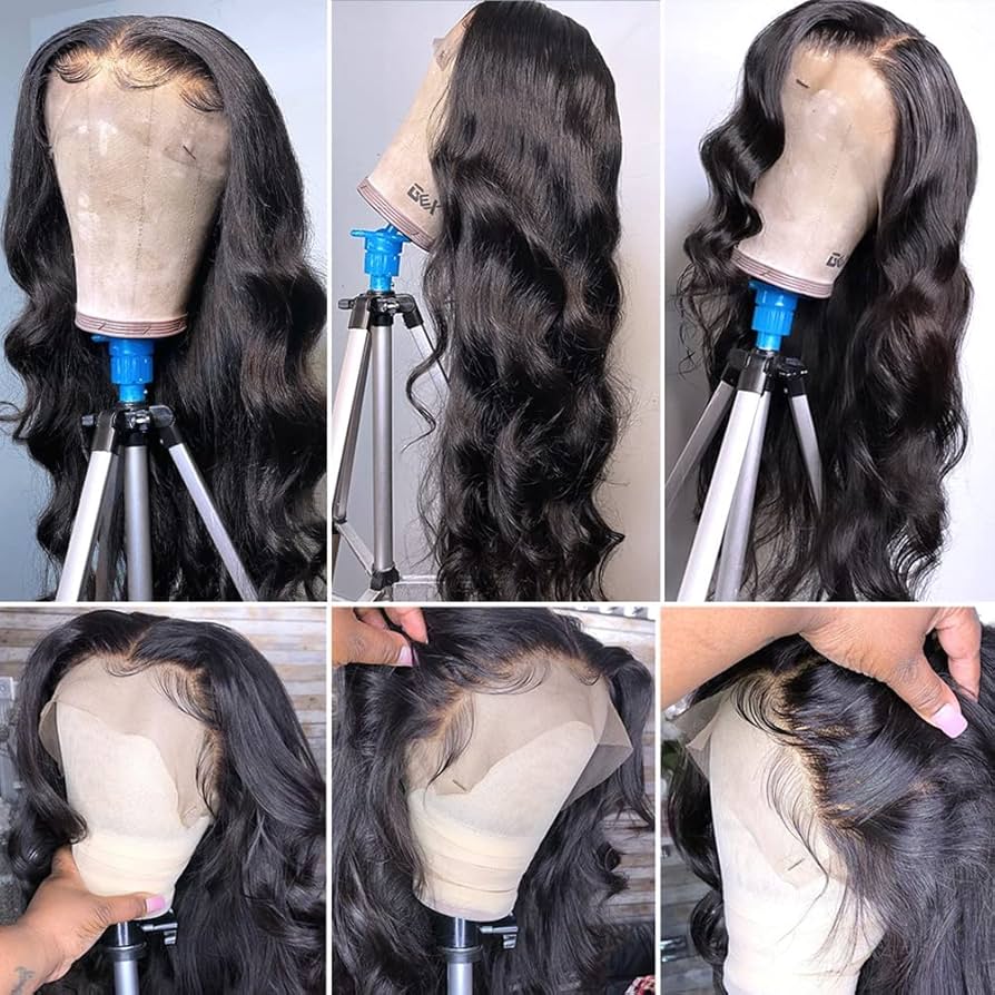 613 Lace Front Wig Human Hair 22-33 Inch Glueless Wigs Human Hair Pre Plucked 200 Density Body Wave Lace Front Wigs Human Hair 13x6 HD Lace Frontal