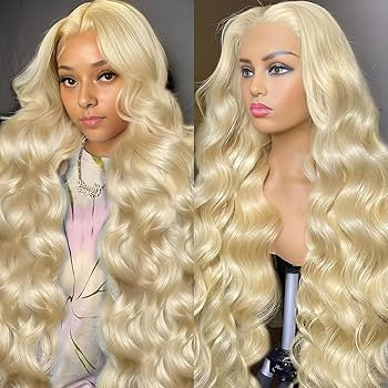 613 Lace Front Wig Human Hair 22-33 Inch Glueless Wigs Human Hair Pre Plucked 200 Density Body Wave Lace Front Wigs Human Hair 13x6 HD Lace Frontal