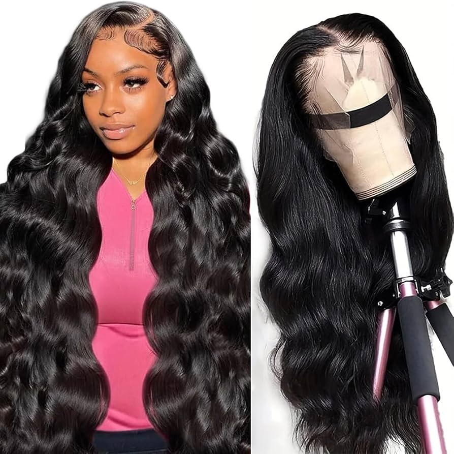 613 Lace Front Wig Human Hair 22-33 Inch Glueless Wigs Human Hair Pre Plucked 200 Density Body Wave Lace Front Wigs Human Hair 13x6 HD Lace Frontal